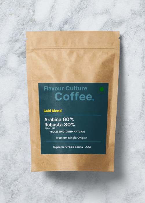 Flavour Culture Gold Blend Arabica 60% and Robusta 30%